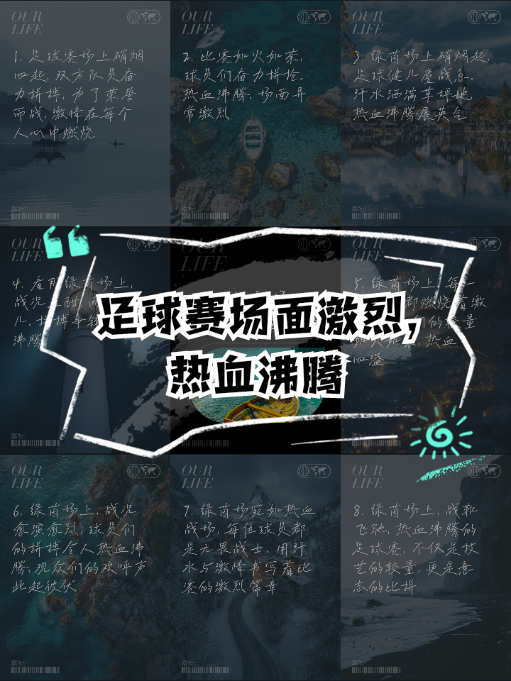 足球场上热血沸腾，冠军谁能胜出